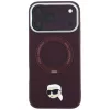 iPhone 18 Pro Max / iPhone 17 Pro Max bordó Karl Lagerfeld Ring Stand-3666339658731 3 kép