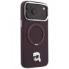 iPhone 18 Pro Max / iPhone 17 Pro Max bordó Karl Lagerfeld Ring Stand-3666339658731 4 kép