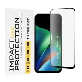  Xiaomi Redmi 17 4G / Redmi 17 5G fekete Techsuit ESD Glass üvegfóli-5949419385641 1 kép