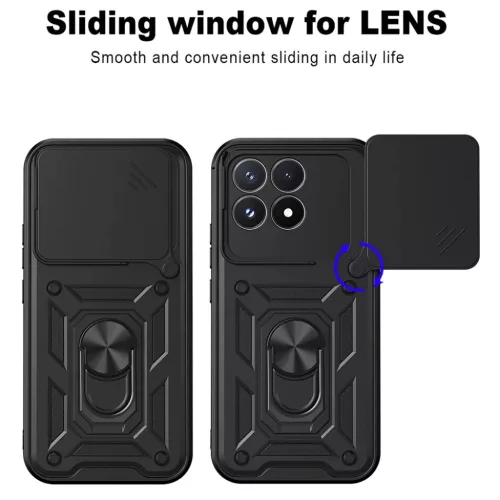 Xiaomi Poco F9 Pro Techsuit CamShield Series tok, fekete-5949419385504 2 kép
