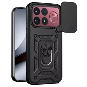  Xiaomi Poco F9 Ultra fekete Techsuit CamShield Series tok-5949419385528 1 kép