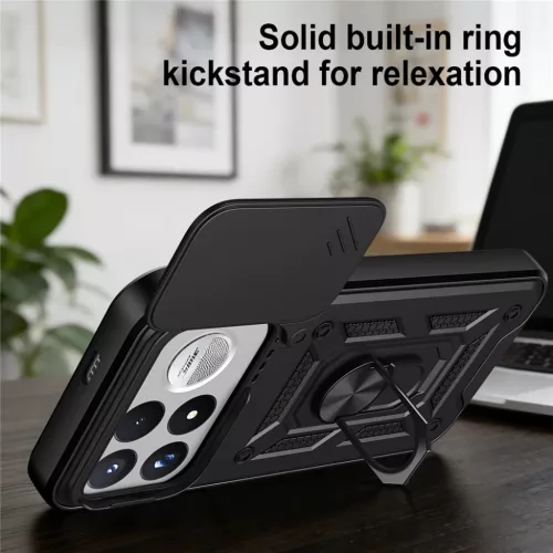  Xiaomi Poco F9 Ultra fekete Techsuit CamShield Series tok-5949419385528 3 kép