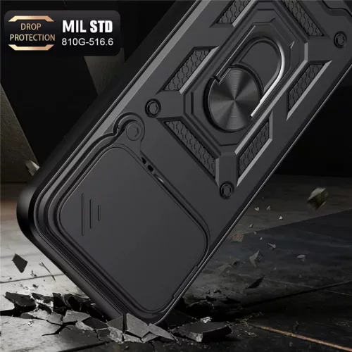  Xiaomi Poco F9 Ultra fekete Techsuit CamShield Series tok-5949419385528 4 kép