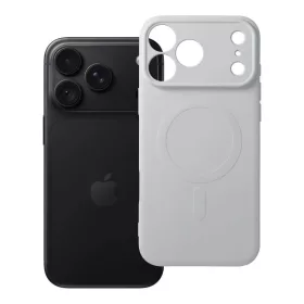  iPhone 18 Pro Max / 17 Pro Max ezüst Silicone Mag Cover MagSafe-komp-5903396479762 1 kép