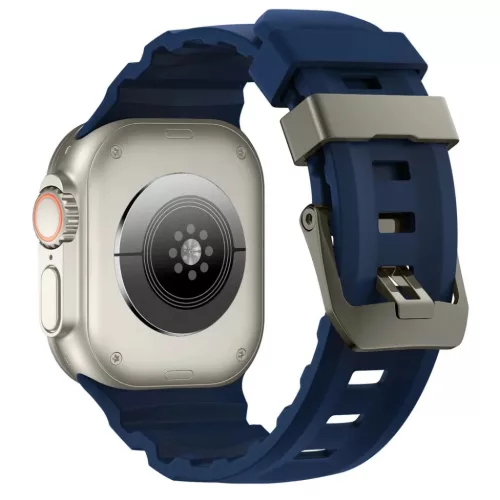  Apple Watch 8/9/10/11/12/SE/Ultra (44/45/46/49 mm) tengerészkék Tec-5906302399093 2 kép