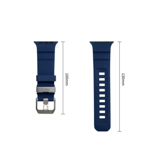  Apple Watch 8/9/10/11/12/SE/Ultra (44/45/46/49 mm) tengerészkék Tec-5906302399093 3 kép