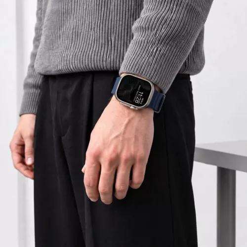  Apple Watch 8/9/10/11/12/SE/Ultra (44/45/46/49 mm) tengerészkék Tec-5906302399093 7 kép