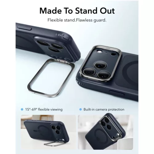  iPhone 17 Pro Max / iPhone 18 Pro Max matt kék ESR Classic Hybrid Ma-4894240303719 3 kép