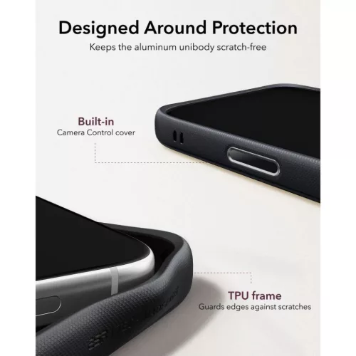  Apple iPhone 17 Pro Max / Apple iPhone 18 Pro Max fekete ESR Leather -4894240304181 8 kép
