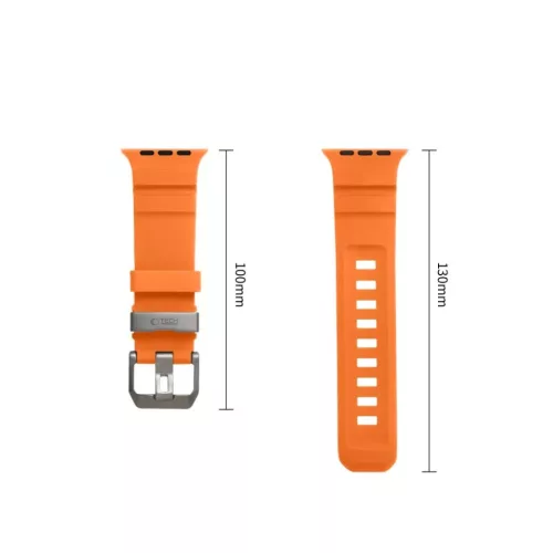  Apple Watch 8/9/10/11/12/SE/Ultra 44/45/46/49 mm narancssárga Tech-P-5906302399116 3 kép