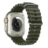  Apple Watch 8/9/10/11/12/SE/Ultra (44/45/46/49 mm) katonai zöld Tech-5906302398836 2 kép