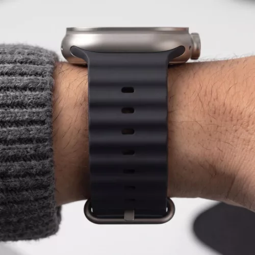  Apple Watch 8/9/10/11/12/SE/Ultra (44/45/46/49 mm) szénszürke Tech--5906302398843 7 kép