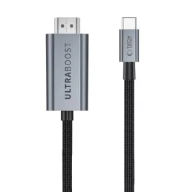 Tech-Protect UltraBoost USB-C–HDMI 2.1 kábel, 8K, 60 Hz, 300 cm, va-5906302341542 2 kép