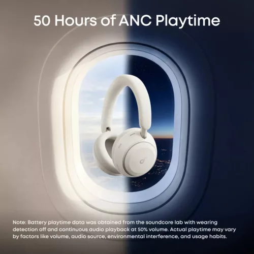 Anker SoundCore Space 2 vezeték nélküli, zajszűrős fejhallgató, -194644307813 5 kép