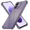 Xiaomi Redmi Note 17 4G / Redmi Note 17 5G ütésálló szilikontok – Techsuit, átlátszó füstfekete