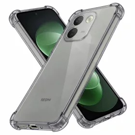  Xiaomi Redmi Note 17 Pro Max füstfekete Techsuit ütésálló, átlátszó szilikontok