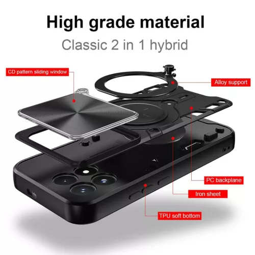 Xiaomi Poco F9 Pro fekete Techsuit CamGuard Pro tok-5949419385467 3 kép