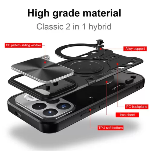 Xiaomi Poco F9 Ultra kék Techsuit CamGuard Pro tok-5949419385474 3 kép