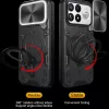 Xiaomi Poco F9 Ultra kék Techsuit CamGuard Pro tok-5949419385474 4 kép