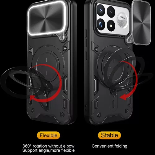 Xiaomi Poco F9 Ultra kék Techsuit CamGuard Pro tok-5949419385474 4 kép