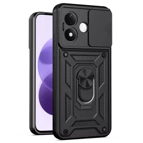   Xiaomi Redmi Note 17 4G / Redmi Note 17 5G fekete Techsuit CamShield Series tok