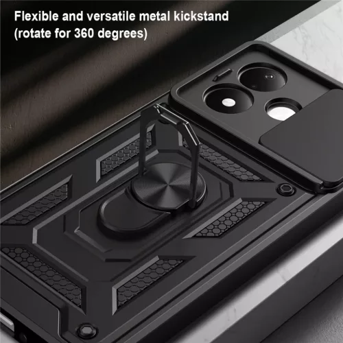 Xiaomi Redmi Note 17 4G / Redmi Note 17 5G fekete Techsuit CamShield S-5949419386709 5 kép