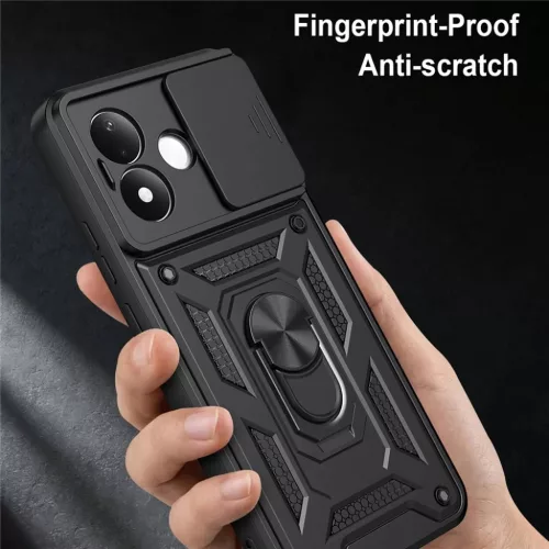 Xiaomi Redmi Note 17 4G / Redmi Note 17 5G fekete Techsuit CamShield S-5949419386709 6 kép