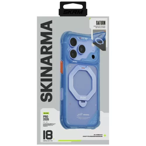  iPhone 18 Pro / 17 Pro SKINARMA Saturn MagSafe tok forgatható támas-8886461251029 7 kép