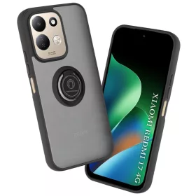  Xiaomi Redmi 17 4G / Redmi 17 5G fekete Techsuit Glinth tok-5949419385771 1 kép
