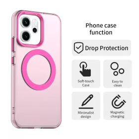  Oppo Reno16 F / Reno16 FS Techsuit CandyCase MagSafe tok – rózsasz-5949419382190 2 kép