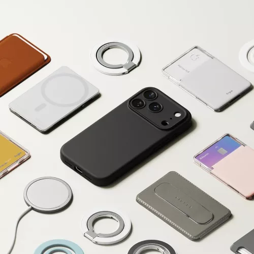  iPhone 18 Pro Ringke MagSafe szilikon tok, sötét cseresznyeszínű-8800380463165 6 kép