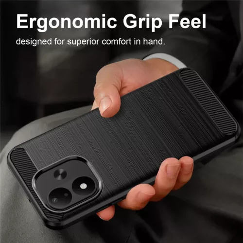  Xiaomi Redmi Note 17 4G / Redmi Note 17 5G fekete Techsuit Carbon Sil-5949419388109 3 kép