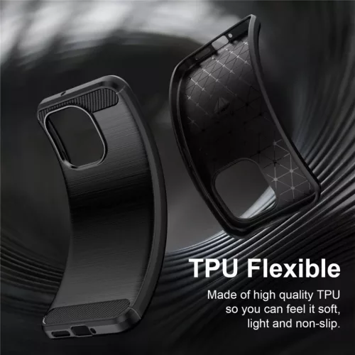  Xiaomi Redmi Note 17 4G / Redmi Note 17 5G fekete Techsuit Carbon Sil-5949419388109 4 kép