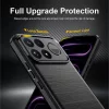  Xiaomi Poco F9 Ultra fekete Techsuit ütésálló karbon-szilikon tok-5949419385580 3 kép