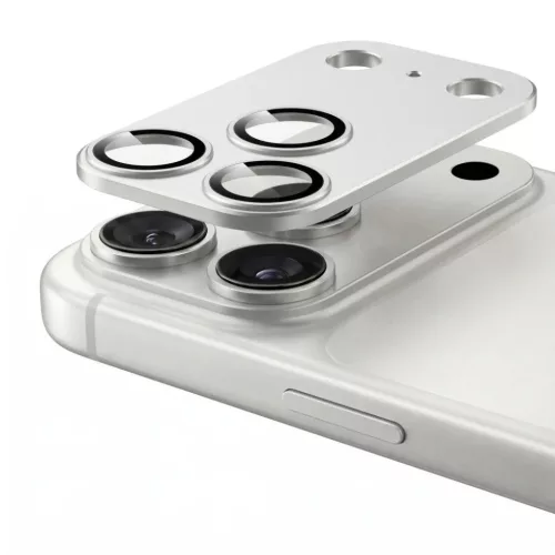  iPhone 18 Pro ezüst Tech-Protect Camfull Fit+ kameravédő-5906302399543 4 kép