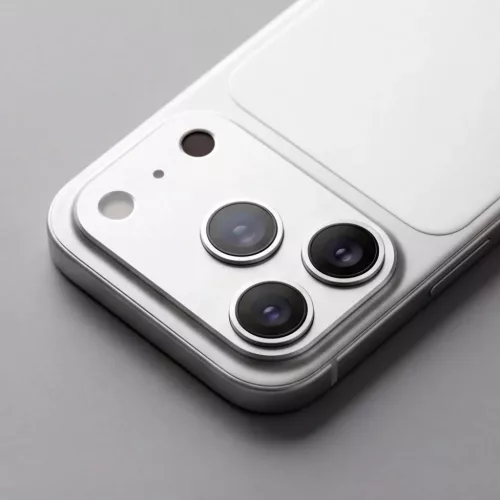  iPhone 18 Pro ezüst Tech-Protect Camfull Fit+ kameravédő-5906302399543 5 kép