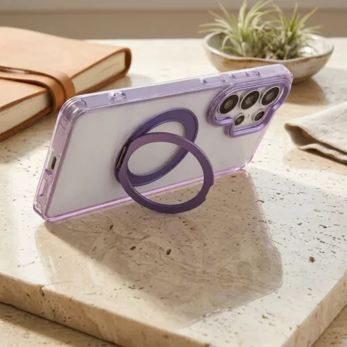  Xiaomi Redmi 17 4G / 5G Frame Circle Stand MagSafe-kompatibilis tok, -5903396495823 3 kép
