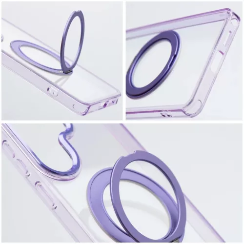  Xiaomi Redmi 17 4G / 5G Frame Circle Stand MagSafe-kompatibilis tok, -5903396495823 7 kép
