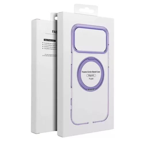  Xiaomi Redmi 17 4G / 5G Frame Circle Stand MagSafe-kompatibilis tok, -5903396495823 8 kép