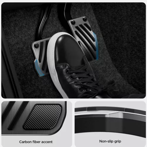 Spigen Performance Line Design TO200P ezüst, domború, csúszásmente-8800337247602 4 kép