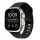  Apple Watch 8/9/10/11/12/SE/Ultra 44/45/46/49 mm fekete Tech-Protect Silicone Line óraszíj