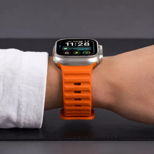  Apple Watch 8/9/10/11/12/SE/Ultra (44/45/46/49 mm) Tech-Protect Silic-5906302398997 6 kép