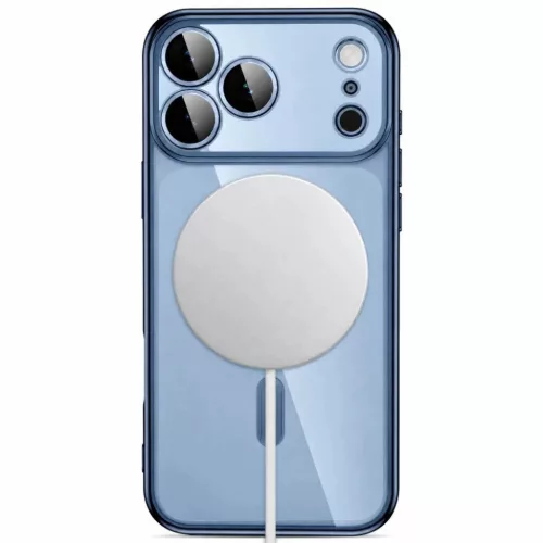  Apple iPhone 17 Pro Max / 18 Pro Max fényes világoskék Tech-Protec-5906302399598 4 kép