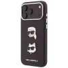  iPhone 18 Pro / 17 Pro bordó Karl Lagerfeld Saffiano Karl&Choupette -3666339677091 3 kép
