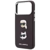  iPhone 18 Pro / 17 Pro bordó Karl Lagerfeld Saffiano Karl&Choupette -3666339677091 7 kép