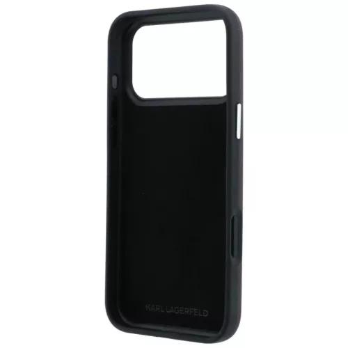  iPhone 18 Pro / 17 Pro bordó Karl Lagerfeld Saffiano Karl&Choupette -3666339677091 8 kép