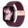  Apple Watch 40/41/42 mm-es szíj, Tech-Protect NylonMag, mélybordó-5906302326525 1 kép