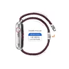  Apple Watch 40/41/42 mm-es szíj, Tech-Protect NylonMag, mélybordó-5906302326525 4 kép