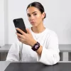  Apple Watch 40/41/42 mm-es szíj, Tech-Protect NylonMag, mélybordó-5906302326525 8 kép