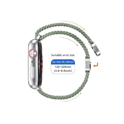  Apple Watch 8/9/10/11/12/SE/Ultra 44/45/46/49 mm Tech-Protect NylonMa-5906302326556 4 kép